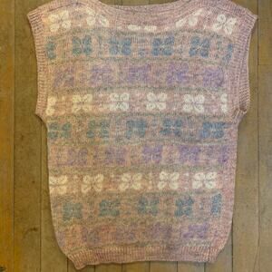 1980s sweater vest perfect layering